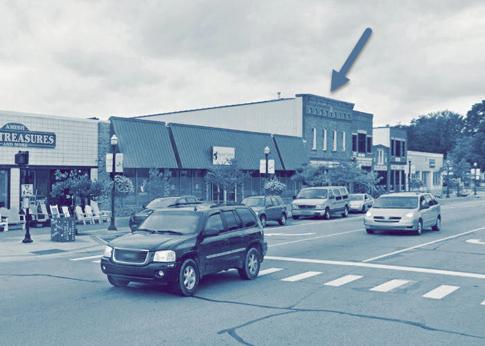 Otsego Theatre - Old Post Card View (newer photo)